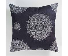 Douceur dIntérieur Rosella Sitzkissen, Marineblau, 40 x 40 cm