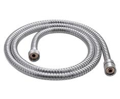 Gedy INOX 10 Brauseschlauch, Edelstahl, Nickel, 1,4 x 1,4 x 150