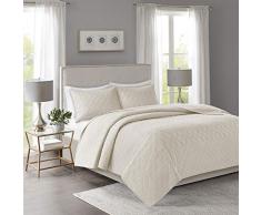 Madison Park Linnette Wendebettwäsche Casual Full/Queen cremefarben