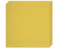 KAF Home Buffet Servietten in Dijon, Set 4, 48,3 cm von 48,3 cm 100% Baumwolle, maschinenwaschbar