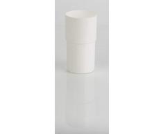 Kimmel Tasse Trinkbecher Becher bruchsicher stapelbar Mehrweg 330 ml Kunststoff Plastik, Weiß
