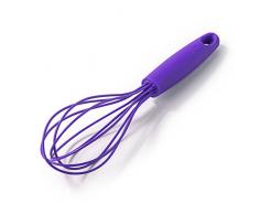 Zeal Kratzfeste Stick Ballon Schneebesen, Silikon, Violett, 25 x 7 x 25 cm