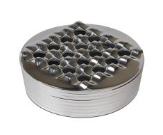 The Big Easy Tabak Zubehör 9471 19,1 cm rund Grid Zigarre Aschenbecher