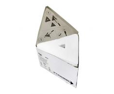 Unger Quik Pads für Fensterreiniger Stingray Set 160 OS (100 Stück, für glatte Oberflächen + Fenster, 54% Polyester / 46% Viskose, Reinigungstücher) SRPD4