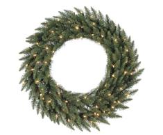 Vickerman Camdon Tannenkranz mit 200 LEDs, warmes Weiß, 152 cm