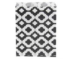 Clayre & Eef 6PA0490Z Geschenktüten (25 Stück) Ca. 13 x 17 cm