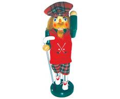 Santas Workshop Golfer Nussknacker, Mehrfarbig, 35,6 cm