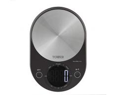 TOWER Digitale Elektronische Küchenwaage mit 14.77 X 22.27 3.85 ° cm