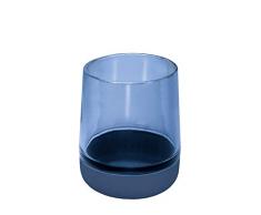 Kleine Wolke Belly Accessoires, Glas/Silikon, mare, Zahnputzbecher