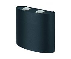 LEDVANCE LED Wand- und Deckenleuchte, Leuchte für Außenanwendungen, Warmweiß, Endura Style Updown Deco