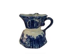 PMJC Company Porzellan-Vase mit handbemaltem Muster, 25,4 cm, Blau/Weiß