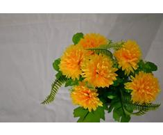 My Aashis Künstliche Blumenstrauß für Zuhause, Hotel, Büro, Hochzeit, Party, 1 Strauß 32cm/12. gelb