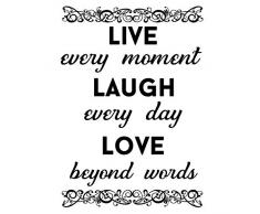 Heopapin Zitate Shit could Be Worse Spruch Aufkleber Wandtattoo Wandaufkleber Wandaufkleber Wandaufkleber Wandaufkleber Wandaufkleber Wandaufkleber Wandaufkleber Wandaufkleber aus Vinyl Motivation für Schlafzimmer Büro Schule Dekor Shit Could Be Worse