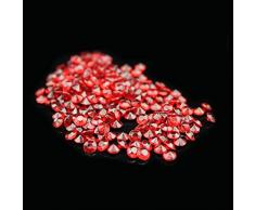liying Acryl-Diamant, 0,8 cm, Acryl, rund, Konfetti, Diamant-Kristalle, für Tischstreuer, Vasenfüller, Kunst und Handwerk, Hochzeitsdekoration 0.3 inch Claret