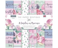1 PB1242 The Paper Boutique A Garden in Provence - Embellishment Pad