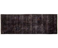 Solo Rugs Vibrance Läufer, handgeknüpft Vitalität 2 7 x 7 4 schwarz
