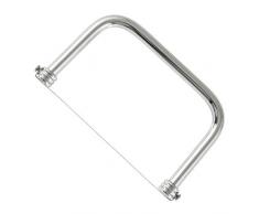 True Käsemesser, perforiert, silberfarben Käse, Leier 3 metallisch