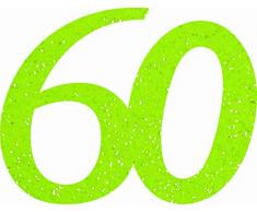 Petras Bastel News Streudeko, Fliz, Apfelgrün, 18 x 12 x 3 cm, 20-Einheiten