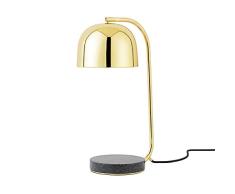 Normann Copenhagen Grant Tischlampe, Granit, Messing, 45 x 17,5 cm