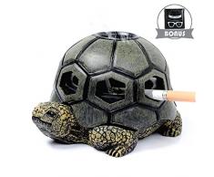 monsiter Aschenbecher für Zigarette Creative Animal Aschenbecher mit Deckel Home Dekoration, Kunstharz, turtle