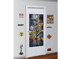 Bristol Novelty Zombie Décor Kit, Halloween Party Zubehör Prop/Zimmer Dekoration