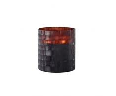 Onno Rhombus Duftkerze, Glas, braun, M