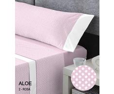 Kabely Bettwäsche Bett 180 cm Rosa