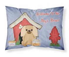 Caroline s Treasures bb2858pillowcase Hund House Collection pekingnese Fawn Sable Stoff Kissenbezüge, Standard, Multicolor