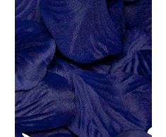 Eleganza Rosenblätter Navy Blau x 164pcs, Polyester