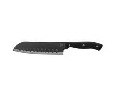 Home Basics KS45402 Santokumesser aus Edelstahl, 12,7 cm, konturierter Bakelit-Griff, sehr scharf, beste Wahl für Küche und Restaurant, 12,7 cm