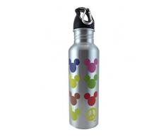 Disney - Colorful Neon Mickey Mouse Water Bottle - Wide Mouth by Disney