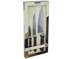 Tramontina 24099-037 Messerset, Edelstahl DIN 1.4110