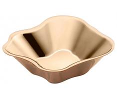Iittala Aalto Schale, Edelstahl, Rosé Gold, 18.2 x 18.2 x 5 cm