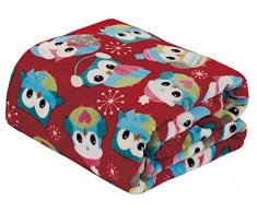 Velvet Touch Urlaub Überwurf Fleece Decke (127 x 152,4 cm) Hooty Hoot Owl
