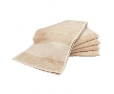 A&R Towels A&Print-Me Sporthandtuch, Sandfarben, Einheitsgröße 30 x 140 cm