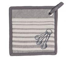 Kay Dee Designs r3232 Cook s Küche Birdseye Woven Bestickt Topflappen mit Tüllen, Graphit