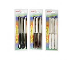 HOME 6 Steakmesser schwarzem Griff Küchengeräte Küchenhelfer und Besteck