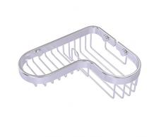 Allied Brass BSK-225LA-SCH Eckkombination Duschkorb Satin Chrom