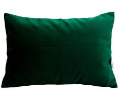 tangdepot Massiv Samt Überwurf Kissen Bezug/Euro Sham/Kissen Sham, Super Luxus Weich Kissen, Viele Farbe & Größe Optionen, Samt, Dunkelgrün, 12 x 18