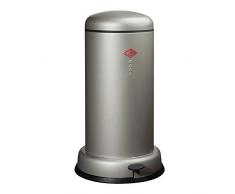 Wesco Abfallsammler mit Dämpfer Baseboy 20 Liter neusilber