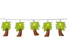 Star Lichterkette Plastik Grün 8 x 140 x 6 cm