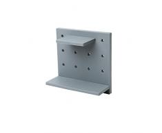 Kookea style 4 Stück Hängeregale, freischwebendes Wandregal, Kunststoff dekorative schwebende Regale mit modernem Stil blau