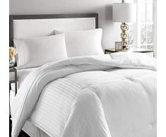 Blue Ridge Home Fashions, Inc. Übergroße Daunendecke aus Mikrofaser Twin weiß