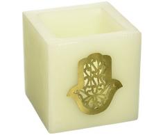 Casablanca Markt Marokkanische Hand der Fatima Kerze, Lichttüten, weiß