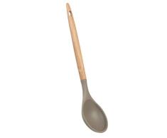 Kochlöffel Silikon taupe