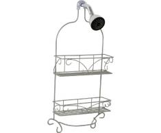 Zenna Home 7566NN Duschablage, Duschkopf, Satin-Nickel