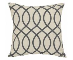 Urban Shop Dekokissen mit Rankgitter