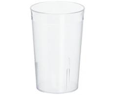 Winco Trinkgläser, mit Kieselsteinen, 227 ml, transparent