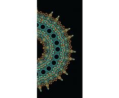 PeelitStickit id-015 60 Breite x 130 cm Höhe Welt Traditionelles Muster Hohe Qualität Vinyl Wand Wandbild Tapete Rolle