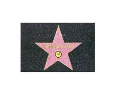 Rockbites Design 1012512910 Fußmatte, Polyamid, Schwarz, 40 x 60 cm